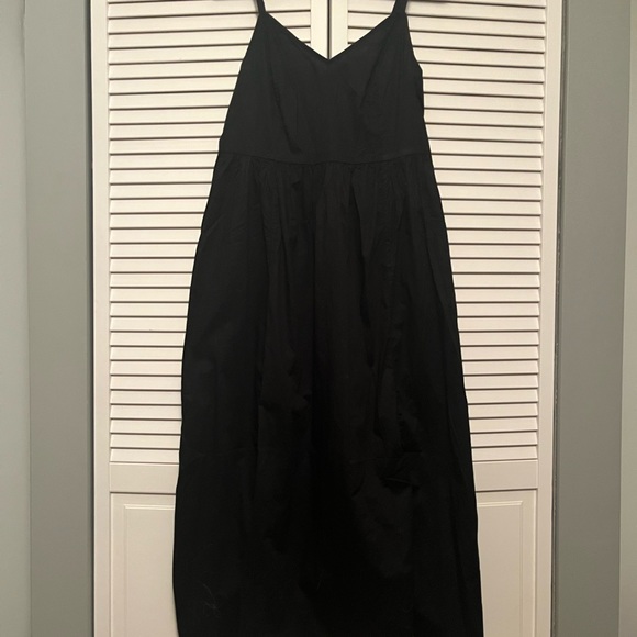 NWT Old Navy - Black Midi Dress - M - Picture 4 of 6